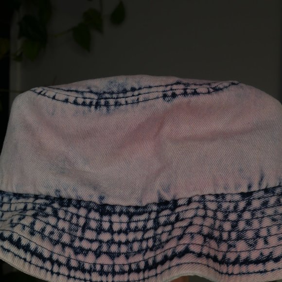 Tie Dye Jean Bucket Hat - Picture 1 of 2